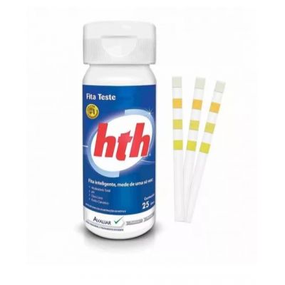 Fita teste HTH 3 em 1 - com 25 fitas